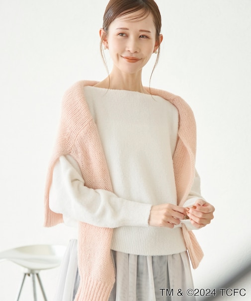 【Care Bears(ケアベア)×ROPE' PICNIC】ドルマンニットプルオーバー