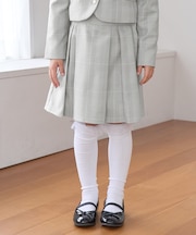 【KIDS】セレモニーにも・セットアップ対応/タックプリーツスカート