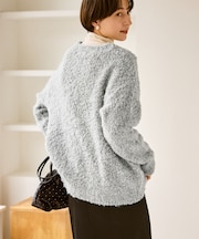 ブークレカラーニット