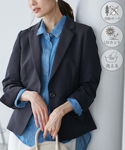 360°ウルトラストレッチ テーラードジャケット/ UVカット・花粉ガード・セットアップ対応