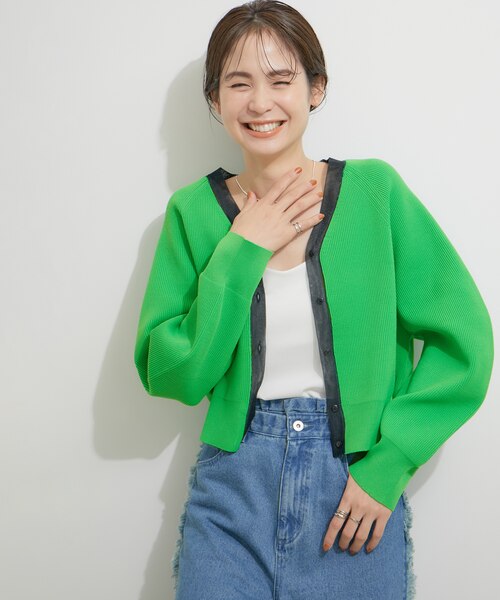 今季 アダムエロペ シアースウェットカーディガン シアーブルゾン ミラオーウェン 今季 アダムエロペ シアースウェットカーディガン シアー