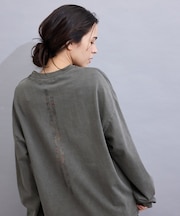 和柄Tシャツ（隠岐次郎廣有）