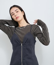 シアーベロアトップス