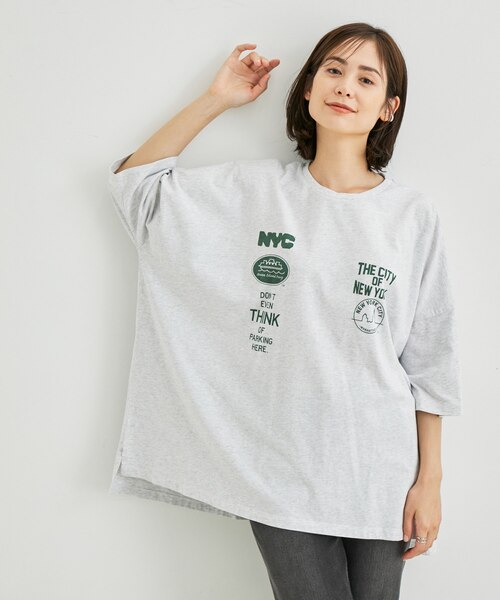 GOOD ROCK SPEED】NYC 5分袖Tシャツ｜アダムエロペの