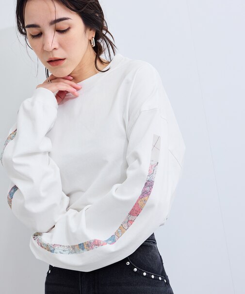 和柄Tシャツ（天保再セン改正日本図）