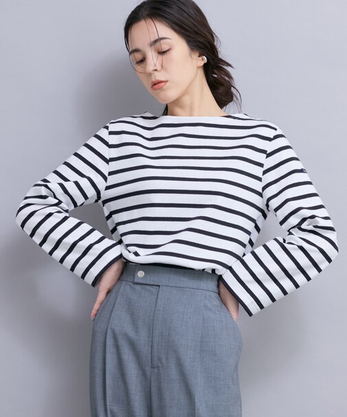 【Le Minor/ルミノア】ボーダーカットソー