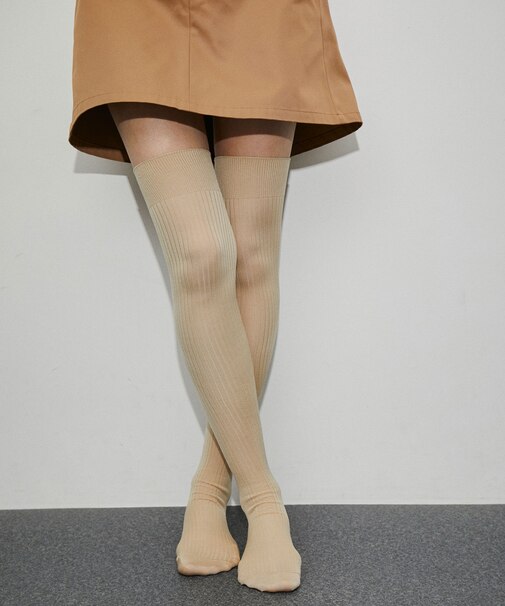 リブニーハイソックス