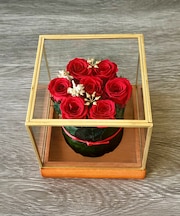 プリザーブドフラワー「クリスマスローズタルト」 M