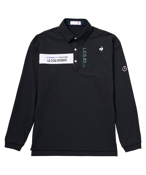 G/FORE　長袖　ポロシャツ　黒　ストレッチ G/FORE 長袖 ポロシャツ 黒 ストレッチ