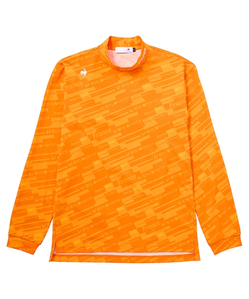 新品　ラッセルノ　モックネック　半袖シャツ　カットソー　スプレー柄　オレンジ　6 Multi Pattern モックネックTシャツ | レディース | Condor19