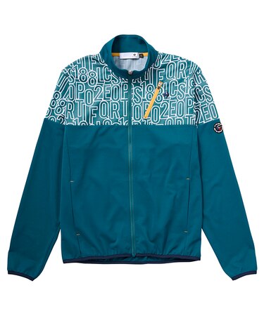 【ストレッチフォーサー】ロゴ柄カットソー