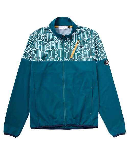 【ストレッチフォーサー】ロゴ柄カットソー