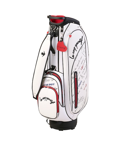 〇ブラックトリコデザイン キャディバッグ オリジナルネーム