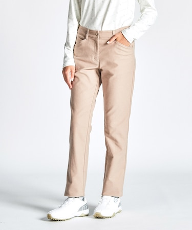 『SEASON COLLECTION』バーズアイストレッチスエードロングパンツ