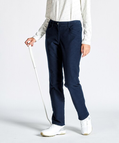 『SEASON COLLECTION』バーズアイストレッチスエードロングパンツ