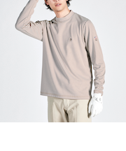 『SEASON COLLECTION』HEATNAVIボーダーモックネック長袖シャツ