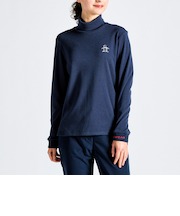 『SEASON COLLECTION』吸湿発熱タートルネック長袖シャツ