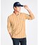 『SEASON COLLECTION』吸汗速乾ストレッチ総柄プリント長袖ポロシャツ