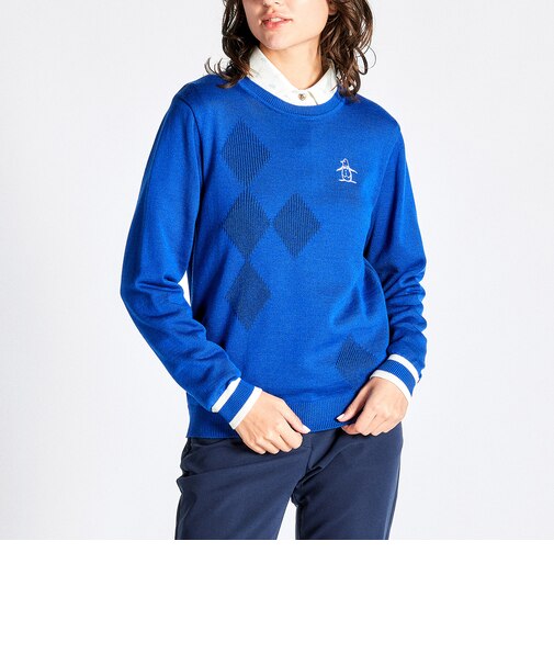 『SEASON COLLECTION』アーガイルクルーネックセーター