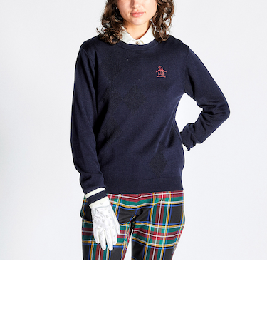 『SEASON COLLECTION』アーガイルクルーネックセーター