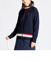 『SEASON COLLECTION』防風裏付きニットブルゾン