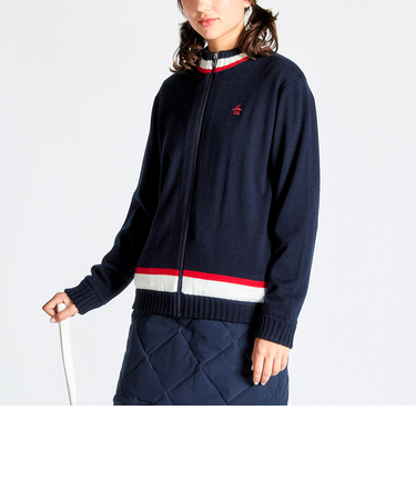 『SEASON COLLECTION』防風裏付きニットブルゾン