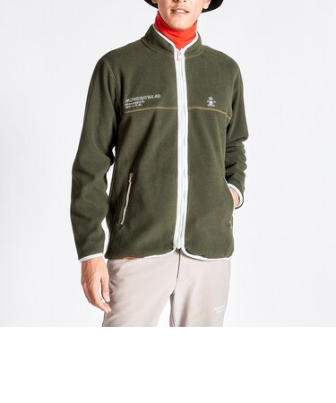 『ENVOY』両面フリースフルジップカットソー