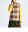 『SEASON COLLECTION』HEAT NAVI 先染めチェック中わたベスト