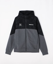 S.F.TECH SHIELD 総柄フルジップフーディー