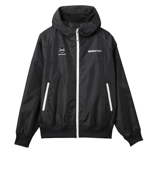 参考用  ウインドブレーカー 裏メッシュ バイカラー ウィンドブレーカー フーディー