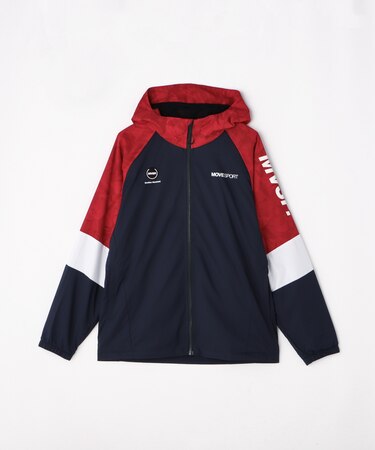 HEATNAVI TOUGH 総柄フルジップフーディー