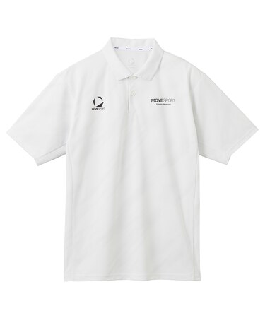 SUNSCREENミニ鹿の子 総柄グラフィックポロシャツ