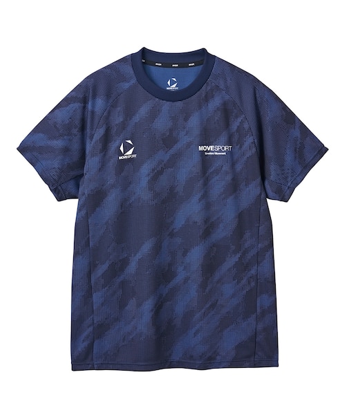 総柄ジャガード 半袖シャツ