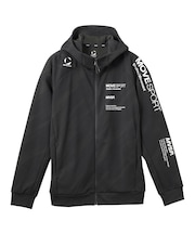 SUNSCREEN 総柄グラフィック ジャージフーディー