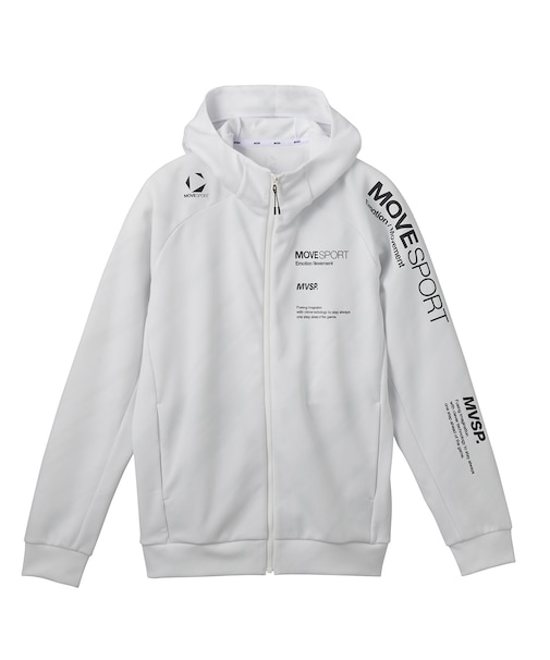 SUNSCREEN 総柄グラフィック ジャージフーディー