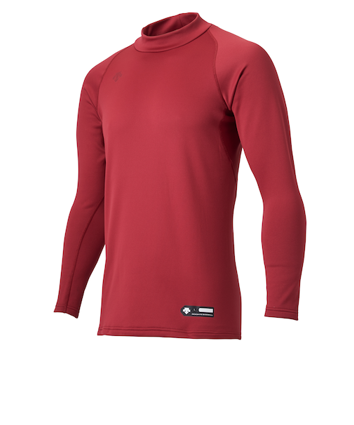 ハイネック長袖アンダーシャツ