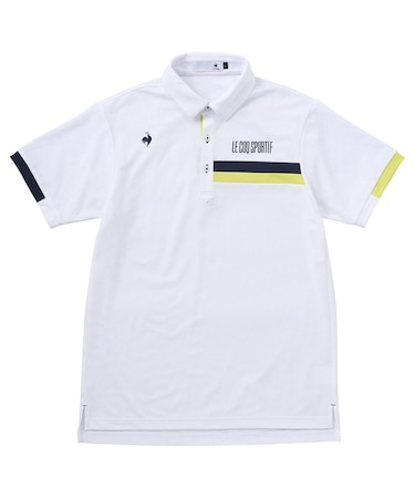 メッシュ小柄ジャガード半袖シャツ