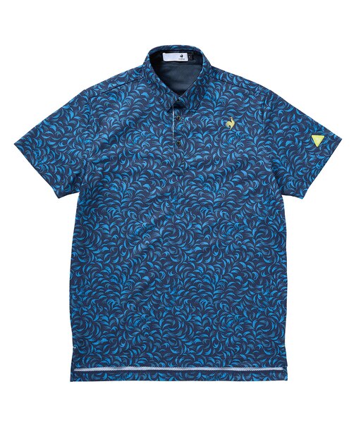 接触冷感小柄半袖シャツ