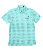 モノグラム柄ジャガード半袖シャツ