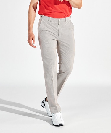 『SEASON』ウエストフリーシアサッカーストライプパンツ