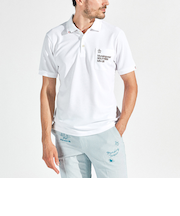 『SEASON』サンスクリーンフィラシス鹿の子半袖ポロシャツ