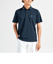 『SEASON』ハイゲージ鹿の子半袖ポロシャツ ※25FW戸籍変更