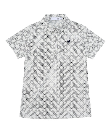 総柄半袖シャツ