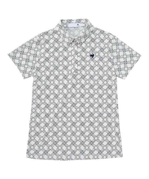 総柄半袖シャツ