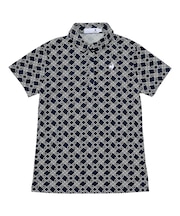 総柄半袖シャツ