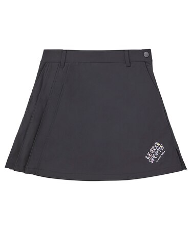 プリーツ切替スカート