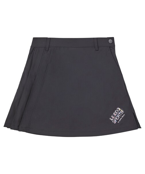 プリーツ切替スカート