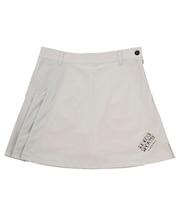 プリーツ切替スカート