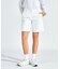 『STANDARD COLLECTION』Munsingwear's WHITEストレッチハーフパンツ　9号股下22cm丈
