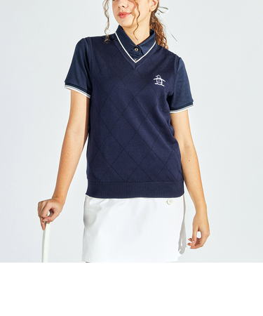 『STANDARD COLLECTION』シーアイランドコットンVネックニットベスト